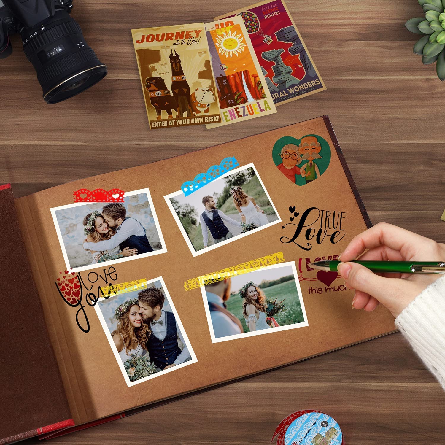 Our Adventure Book Scrapbook, Travel Scrapbook Album Photo 60